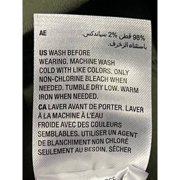 Style Co Womens Olive Green Capri Cargo Pants Size 12 Comfort Waist Mid Rise New - Picture 10 of 10